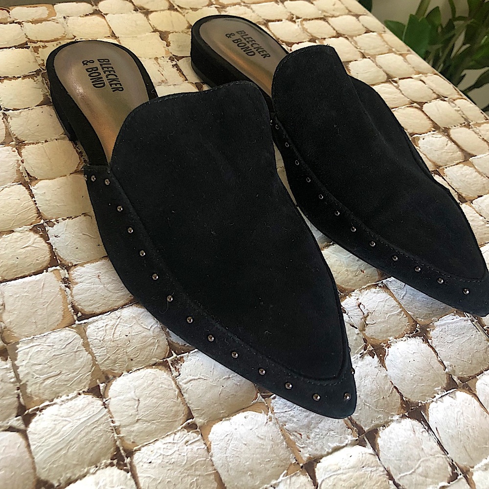 Bleecker and Bond Aurora Mule - Black - SZ 8